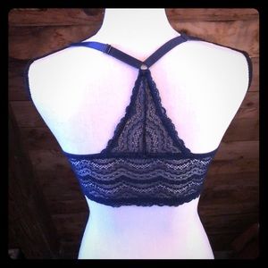 Navy Blue Push-Up Bra